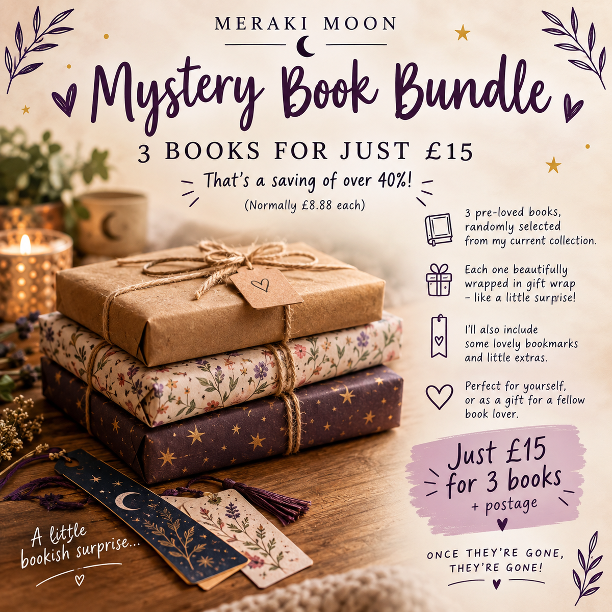 Mystery Book offer 📚