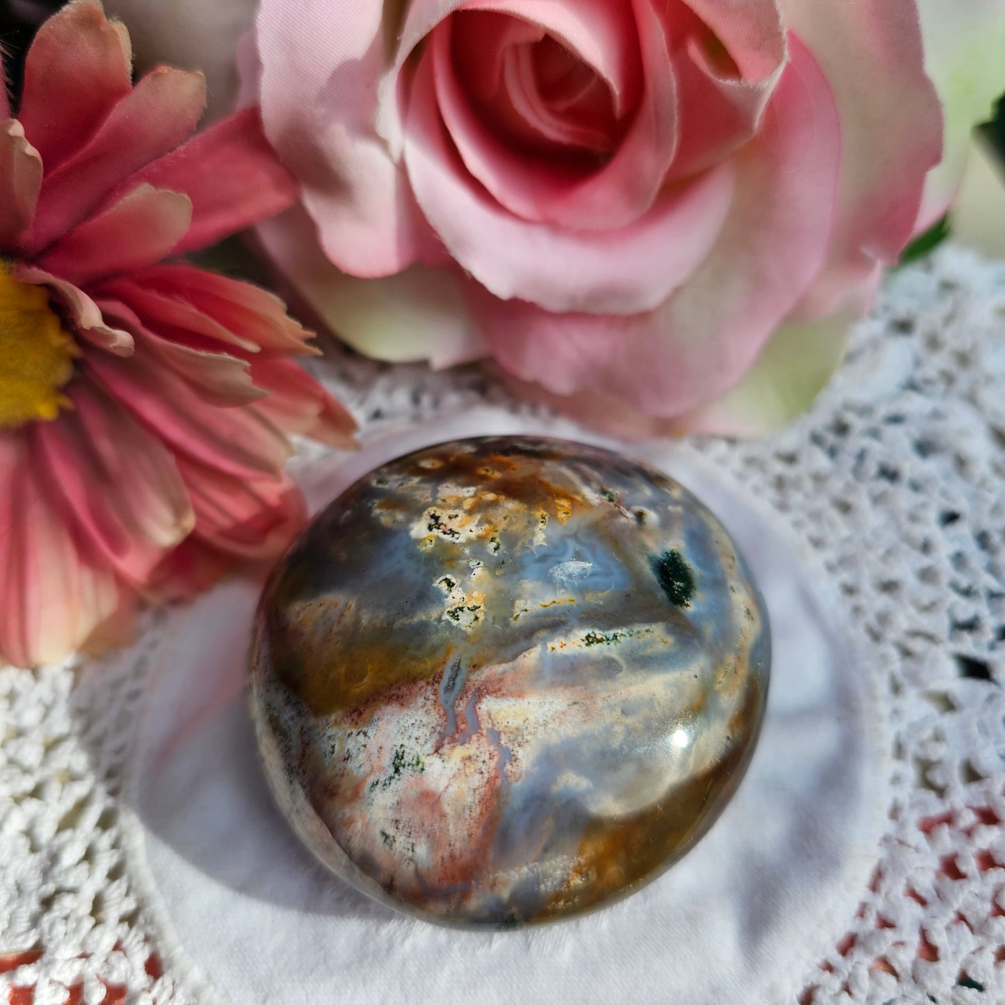 Ocean Jasper Palm Stone