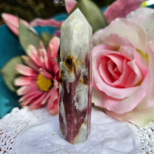Rachel's intuitive crystal selection