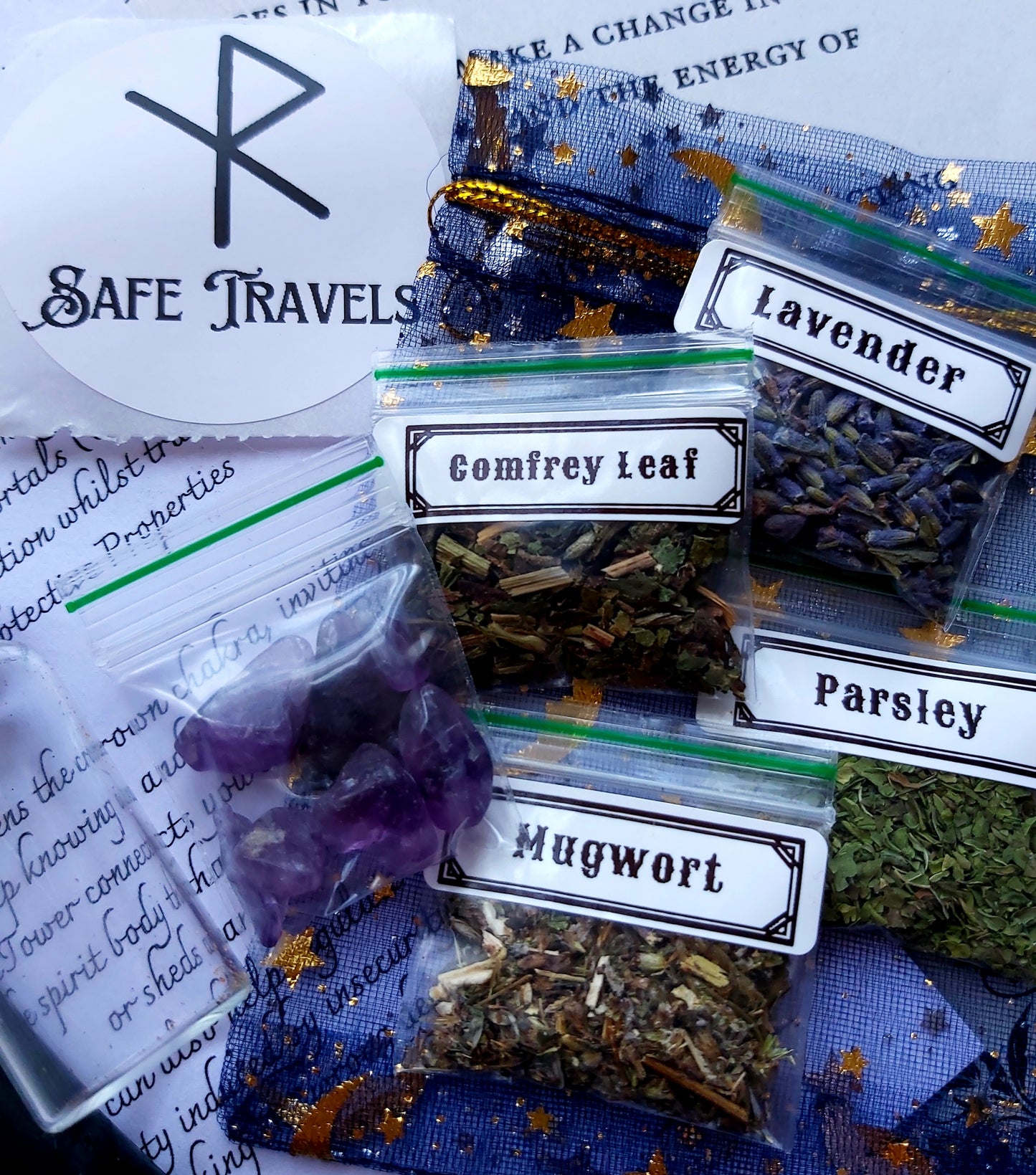Inner Compass/Safe Travels Spell Kit